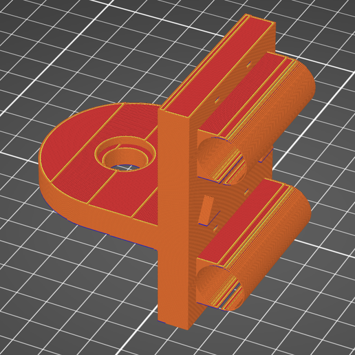 X-axis Carriage for E3D V6 Hotend