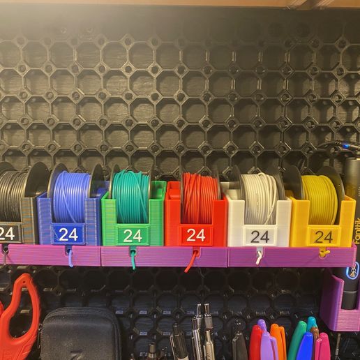 WolfMoon Workshop - Large Sectional Wire Spool Holder