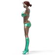6.5.jpg POSE N6 ATTRACTIVE SEXY WOMAN MINIATURE 3D PRINT MODEL