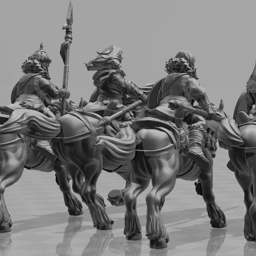 STL file Kislev Light Cavalry・Model to download and 3D print・Cults