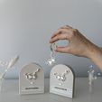 IMG_2690.jpeg Serotonin Molecule Gift Bundle | Happiness Molecule Magnet, Keyring & Stand | Bambu + STL files