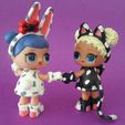 20200318_160148-edit.jpg Custom 3D Printed LOL Doll Costumes Cat and Rabbit