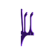 porte manette 1..stl ps4 double lever support