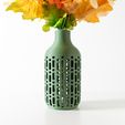 DSC03185.jpg The Rako Vase, Modern and Unique Home Decor for Dried and Preserved Flower Arrangement  | STL File