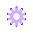 pignon droit type2.STL Kit techno méca : Gears / key / circlips... (educational assembly)