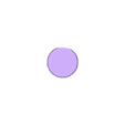 Spherical wavy flat.stl Les panaches des petits moteurs de vaisseaux spatiaux