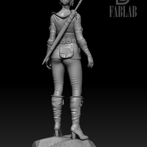 ZBrush-Document15.jpg Ciri from the witcher game