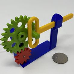 Image00a.jpg Fichier STL gratuit Un mécanisme simple de Scotch Yoke imprimé en 3D.・Objet pour imprimante 3D à télécharger