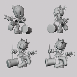 3D file Amy - The Murder of Sonic The Hedgehog 🦔・Design to