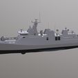tbrender003_FullQuality.jpg Diponegoro class corvette Low-poly 3D model