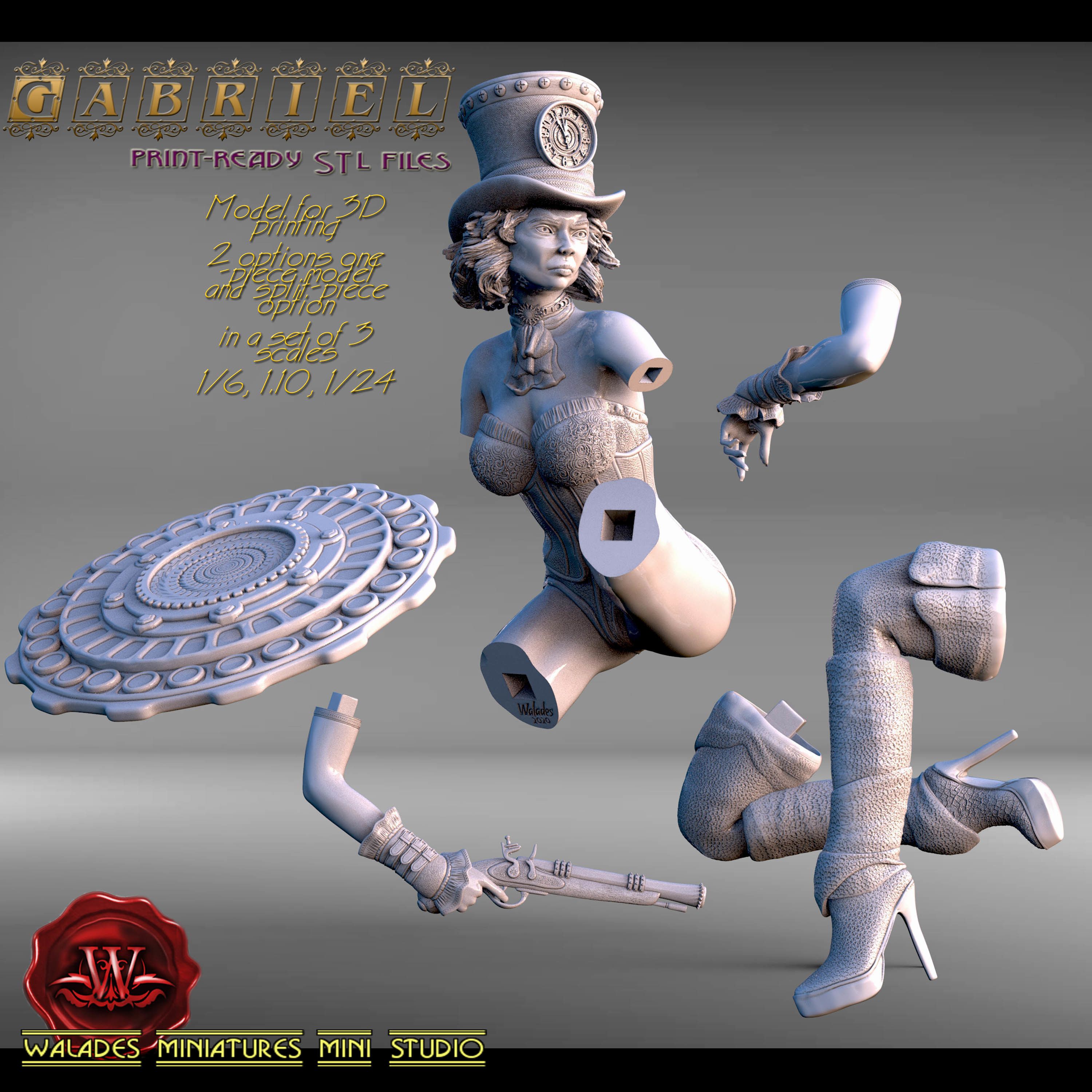3eryyt.jpg Archivo 3D Gabriel 2・Diseño de impresora 3D para descargar, walades