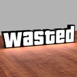 2.png LED POSTER " WASTED " - GTA - LED POSTER