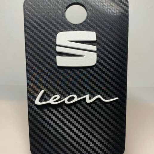 Coaster Cover Seat Leon - 3D model önizlemesi