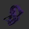 Кос3.png Astronaut cookie cutter Stl file