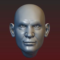 renderhub.jpg Télécharger le fichier OBJ Tête masculine 9 • Objet pour imprimante 3D, 3DPrintArt