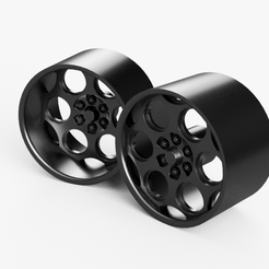 Revolver-v227.png STL file REVOLVER WHEEL FOR 1/24 - 1/25 MODEL KIT.・3D printing design to download