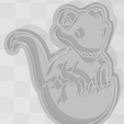 BEBESAURIO.png PACK OF JURASSIC PARK COOKIE CUTTERS