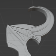 Screen-Shot-2022-06-14-at-7.57.35-pm.png Free STL file Loki Horn Stencil・Object to download and to 3D print