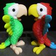 Cute-Parrot-3.jpg Cute Parrot (Easy print and Easy Assembly)