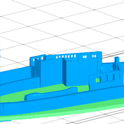 burg-ruin.PNG Free STL file Munzenburg Fortress・3D printer design to download