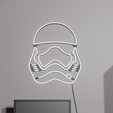 W2.png Star Wars Stormtrooper Head Neon