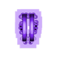 Supported_cable_cannon_01(1).stl Triple Tap Cannon - Mech Knight Class Weapon system - Two Taps and a Tickle