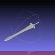 meshlab-2021-08-24-16-10-25-54.jpg Fate Lancelot Berserker Sword Printable Assembly