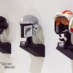 IMG_1662.jpg 3D printed wall mount for Lego Helmet Series