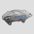 37a.png Nissan 370z / G37 / Q50 OEM front AKEBONO brake calipers