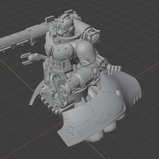 Xenarite Kataphran Breacher 3D model