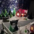 Weihnachtsdorf - 1/64 Maßstab Hot Wheels Kompatibel!!!