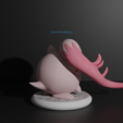 Screamtail3.png Igglybuff, jigglypuff, Wigglytuff and Scream tail 3D print model