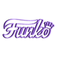 FUNKO Wire outline Logo  .stl Funko Logo Fast Print Wire Frame outline / Cake Topper/ Party decor/ Funko pop decor