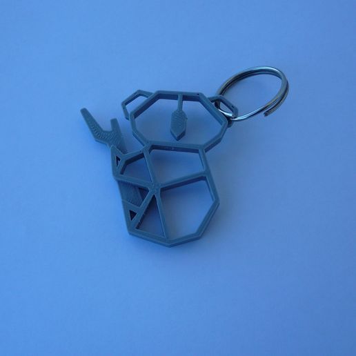 P1090552.JPG Archivo STL gratis cerrajero - Chaveiro - llavero - koala・Diseño de impresión 3D para descargar, fabiomingori