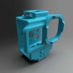 container_bomba-gp10-9_mount_gps_bn220-3d-printing-394517.png Fichier STL gratuit Armattan Marmotte Badger GoPro 9/10/11 mount - GPS BN220・Idée pour impression 3D à télécharger