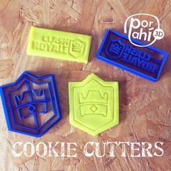 IMG_5370.JPG Fichier STL Biscuits "Clash Royale Cookie Cutters・Plan pour impression 3D à télécharger