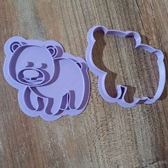 animales-del-bosque-oso.jpg Bear cutter and marker- Bear cutter and marker