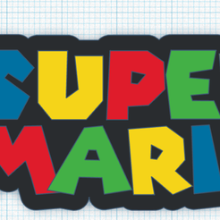 SUPERMARIO.png SuperMario Logo Keychain