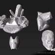 040720 - Wicked - Iron Man samples 06.jpg Wicked Marvel Avengers Iron man 3d Bust: STL ready for printing