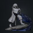 wip1.jpg kimetsu no yaiba - tueur de démons - tomioka giyuu 3d print statue