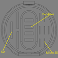 sdgdfdffdsfsfg.png STL file Pokemon ball usb sd pendrive USB HOLDER STICK pokeball・Template to download and 3D print