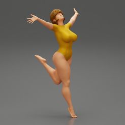 GIRL-00.jpg 3D-Datei Glückliche Frau Springen und Freiheit 3D-Druck Modell・3D-druckbares Modell zum Herunterladen, 3DGeshaft