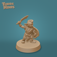 GoblinRaiderF_Side.png Goblin Raiders - Classic Monsters - Fantasy Miniatures