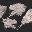 02.jpg Testa di drago Nidhogg - Set di bambole artistiche modulari (15 file STL)