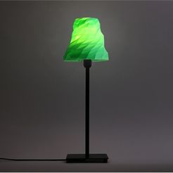 1_2LS93J2XWY.jpg Free STL file Facet Table Lamp・3D printing idea to download, DDDeco