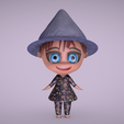 0.png Witch Cartoon Character - Lia