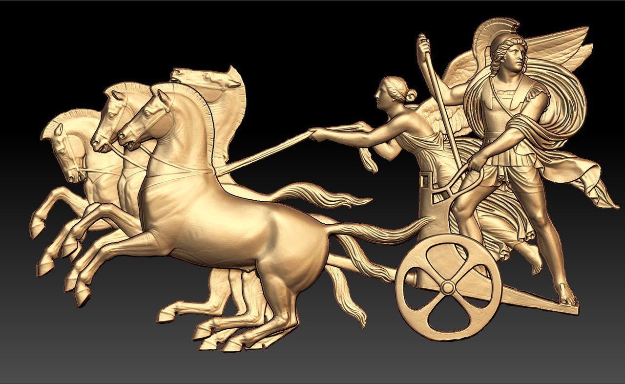 141.jpg STL-Datei Greek god horses cnc art router kostenlos herunterladen • Design für 3D-Drucker, CNC_file_and_3D_Printing