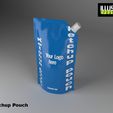Ketchup Pouch-02.jpg 3D-Datei Juice Pack・Modell für 3D-Drucker zum Herunterladen