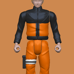 naruto-botleg.png Télécharger fichier OBJ Naruto Uzumaki bootleg • Objet à imprimer en 3D, YorxAtom