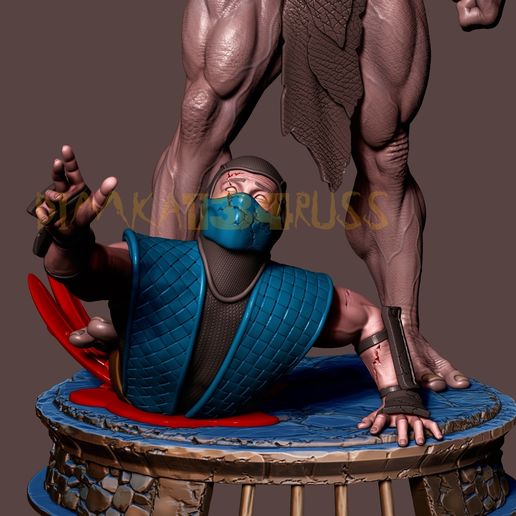 🕹 goro mortal kombat・ 3D File for ・Cults